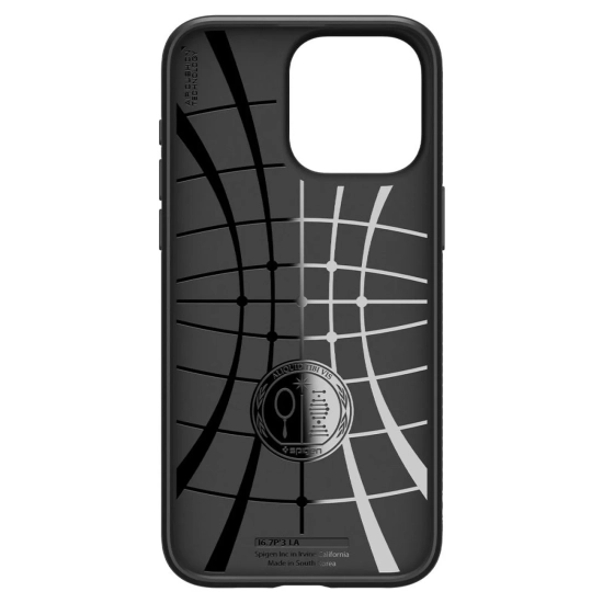 SPIGEN Etui pokrowiec na iPhone 15 Pro Liquid Air - czarny mat