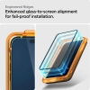 SPIGEN Szkło hartowane ochronne na iPhone 15 Plus ALM Glass FC - czarne 2