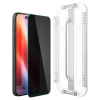 SPIGEN Szkło hartowane prywatyzujące na iPhone 15 / 16 z adapterem Glas.tR