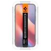 SPIGEN Szkło hartowane prywatyzujące na iPhone 15 / 16 z adapterem Glas.tR
