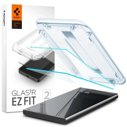 SPIGEN Szkło hartowane na Samsung Galaxy S24 Ultra Glas.tR EZ Fit - 2 szt.