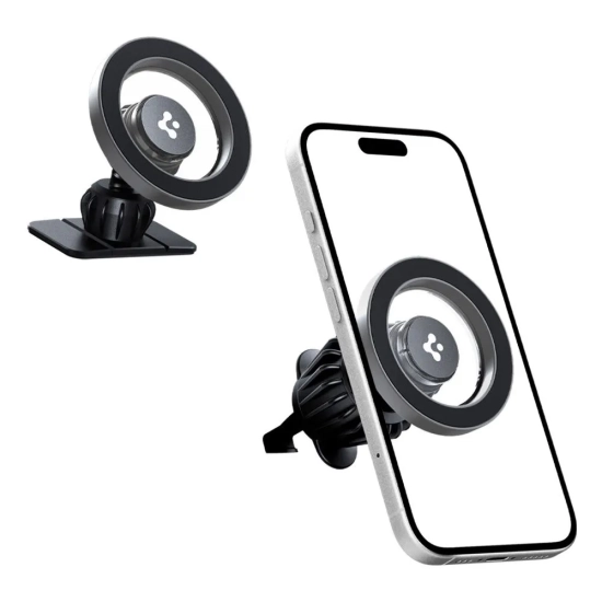 SPIGEN Uchwyt samochodowy do telefonu na kokpit kratkę MagSafe MFT13