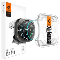 SPIGEN Szkło hartowane z ramką montażową na Samsung Galaxy Watch Ultra 47