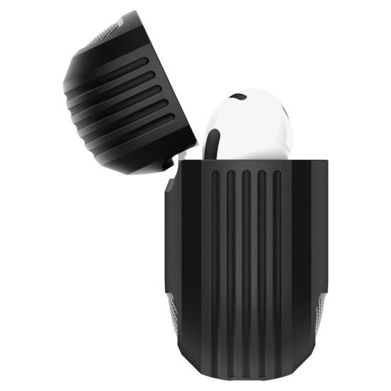 SPIGEN Etui na słuchawki AirPods 4 Rugged Armor- czarne