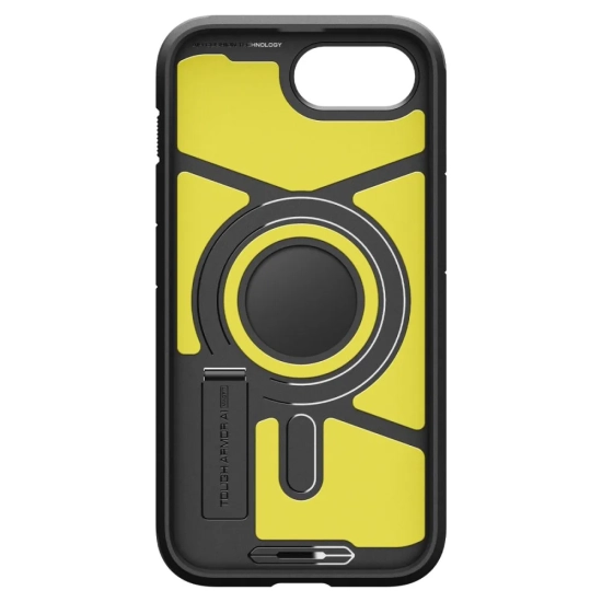 SPIGEN Etui case na iPhone 16e z podstawką Tough Armor MagSafe - czarne