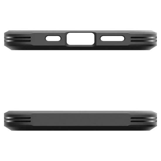 SPIGEN Etui case na iPhone 16e z podstawką Tough Armor MagSafe - czarne