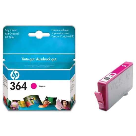 Oryginalny tusz HP 364 CB319EE, magenta, 300 stron