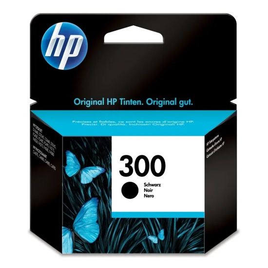 Oryginalny tusz HP 300 CC640EE#BA3, czarny, 4 ml, 200 stron