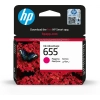 Oryginalny tusz HP 655 CZ111AE#BHK, magenta, 600 stron