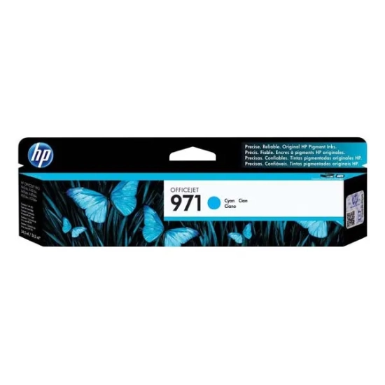 Oryginalny tusz HP 971 CN622AE, cyjan, 2 500 stron