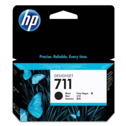 Oryginalny tusz HP 711 CZ129A, czarny, 38 ml