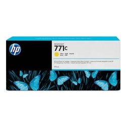 Oryginalny tusz HP 771C B6Y10A, żółty, 775 ml