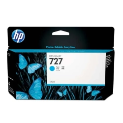tusz HP CARDRIDGE 727/130-ML B3P19A, cyjan