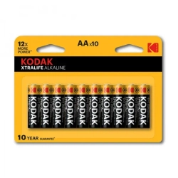 Baterie alkaliczne Kodak XTRALIFE AA KOD-LR6XTBL10 10 szt.