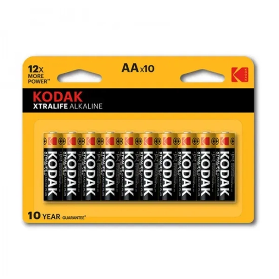 Baterie alkaliczne Kodak XTRALIFE AA KOD-LR6XTBL10 10 szt.