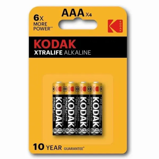 Baterie alkaliczne Kodak XTRALIFE AAA LR03 4 szt.
