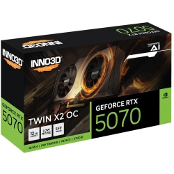 Karta graf. INNO3D GeForce RTX 5070 TWIN X2 OC 12GB
