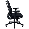 Razer Fujin czarny fotel gamingowy z siatkowym oparciem
