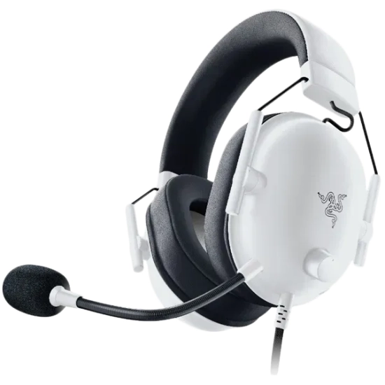 Razer BlackShark V2 X White przewodowe słuchawki gamingowe