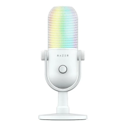Mikrofon Razer Seiren V3 Chroma biały USB RGB