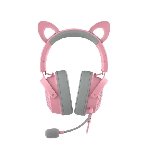 Razer Kraken Kitty V2 Pro przewodowy headset RGB z wymiennymi uszami