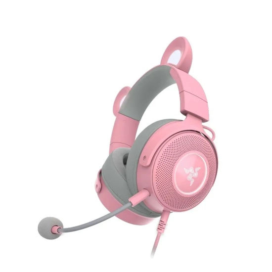 Razer Kraken Kitty V2 Pro przewodowy headset RGB z wymiennymi uszami