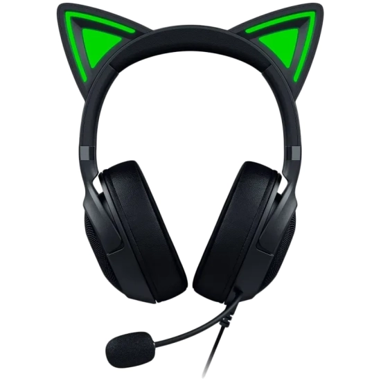 Razer Kraken Kitty V2 Black przewodowe słuchawki USB RGB