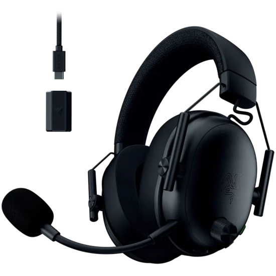 Razer BlackShark V3 bezprzewodowe słuchawki gamingowe, czarne