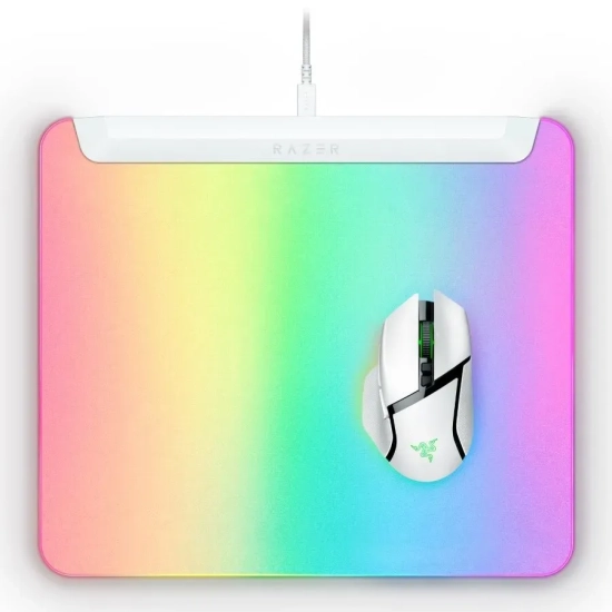 Podkładka Razer Firefly V2 Pro Phantom White RGB