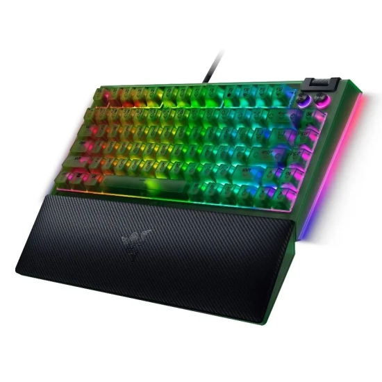 Klawiatura Razer BlackWidow V4 75% Phantom Green US