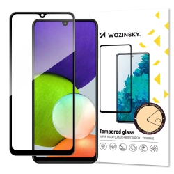 WOZINSKY Szkło hartowane na cały ekran z ramką do Samsung Galaxy A22 4G