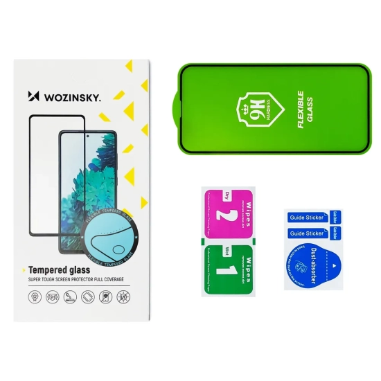 WOZINSKY Folia szklana szkło hartowane do iPhone 13 mini z ramką Full