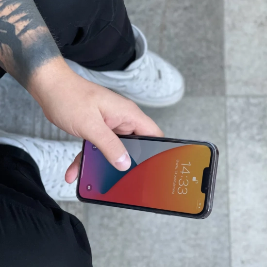 WOZINSKY Folia szklana szkło hartowane do iPhone 13 mini z ramką Full