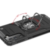 WOZINSKY Pancerne hybrydowe etui z magnetycznym uchwytem do Samsung Galaxy