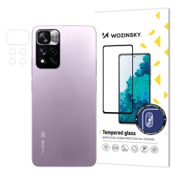 WOZINSKY Szkło hartowane 9H na cały aparat kamerę do Xiaomi Redmi Note 11