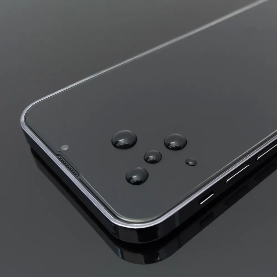 WOZINSKY Szkło hartowane Moto G51 na cały ekran z ramką czarny Full Glue