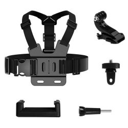 HURTEL Zestaw akcesoriów do kamery sportowej GoPro DJI Insta360 SJCam Eken
