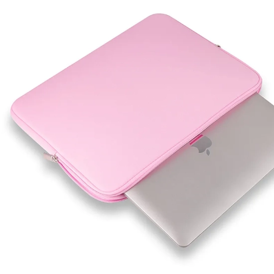 HURTEL Uniwersalne etui torba wsuwka na laptopa tablet 14'' różowy