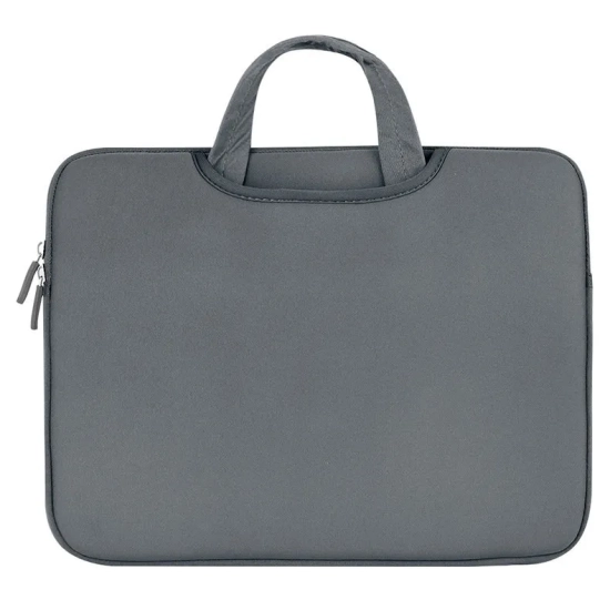 HURTEL Etui torba wsuwka na laptopa tablet 15,6'' szary