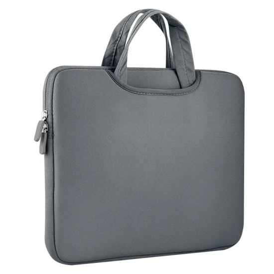 HURTEL Etui torba wsuwka na laptopa tablet 15,6'' szary