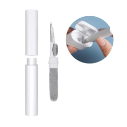 HURTEL Zestaw do czyszczenia słuchawek AirPods biały