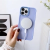 HURTEL Magnetyczne etui z MagSafe do iPhone 15 Plus otworki pod smycz