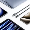 Tech-Protect Kabel przewód USB-C - USB-C 66W 6A 2m - szary