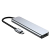 Tech-Protect 6w1 HUB rozdzielacz USB-C na USB-A USB-C HDMI micro SD / TF /