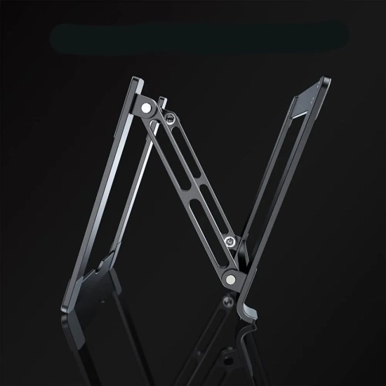 Tech-Protect Podstawka uniwersalna rozkładana na laptop do 17'' - szara