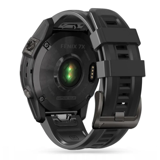 Tech-Protect Pasek na Garmin Fenix 5 / 6 / 6 Pro / 7 IconBand - czarny