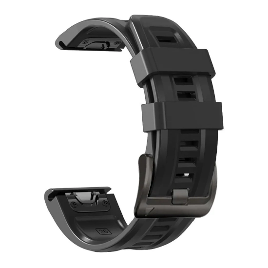 Tech-Protect Pasek na Garmin Fenix 5 / 6 / 6 Pro / 7 IconBand - czarny
