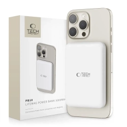 Powerbank Tech-Protect PB10 LifeMag 5000mAh 15W biały