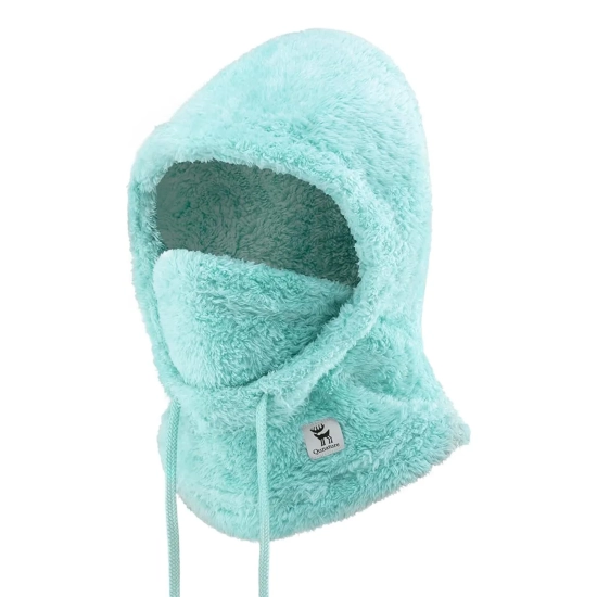 Qunature Ciepła kominiarka z futerka zimowa narciarska Arctic Velvet