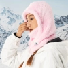 Qunature Ciepła kominiarka z futerka zimowa narciarska Arctic Velvet